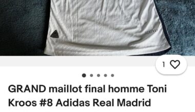 I found this toni kroos authentic jersey on ebay, can you confirm if it is a real one?