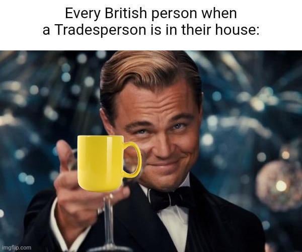 My British friend told me that it's a legal requirement