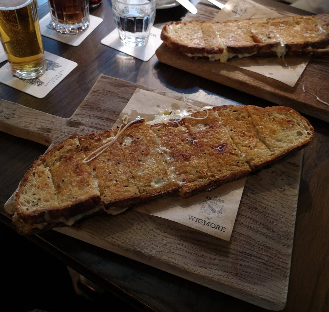 The best cheese toastie in London town