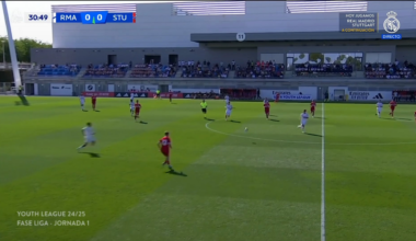 Real Madrid Juvenil A [1]-0 VfB Stuttgart U19 - Dani Yáñez 32'