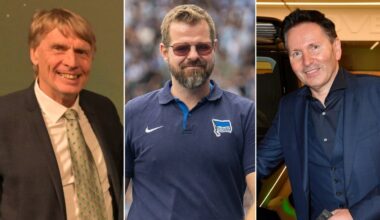 Drescher, Dinnebier, Sidka, Timoshin und Brandt: Bewerber-Quintett für Herthas Präsidenten-Amt