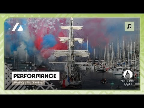 Paris 2024 - Victor le Masne - Parade | Live Performance (05.08.2024)