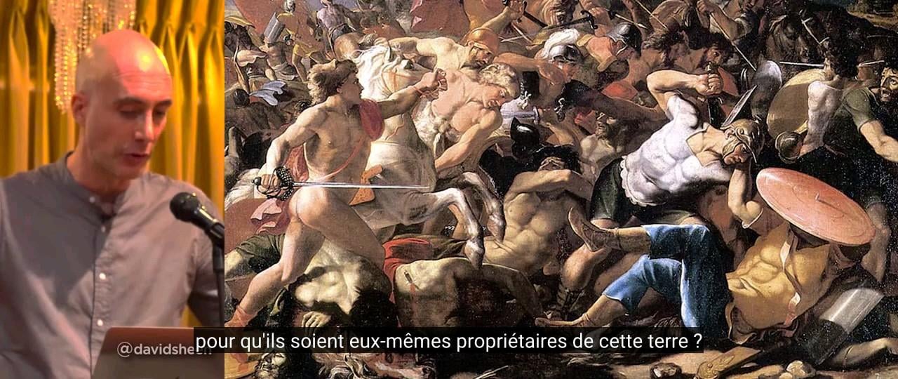 [Conférence 2022, extrait d'un documentaire sur le Kahanisme] Le journaliste d'investigation et cinéaste David Sheen résume le paysage politique et religieux Israëlien
