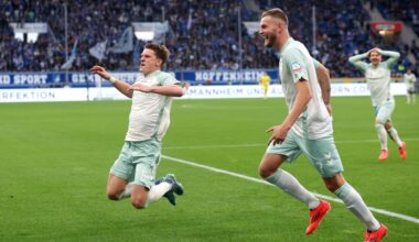 4:3 nach 0:3: Bremen zerlegt Hoffenheim nach Albtraum-Start