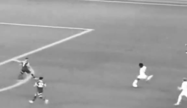 Rare video of Endrick's debut goal in the European Cup during 1950s