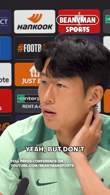 Son: "Don't get me wrong, we love playing football. Do you know how much we're traveling? It's not just about the games... Man City plays Sunday and Tuesday, it's not even flexible. I will say it's not fair, Rodri said the right things. 50-60 games maybe okay but not 70 or more. It is not fair."
