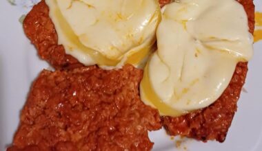 Homemade sausage with mettere caciocavallo cheese