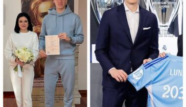At his own wedding vs at the contract renewal