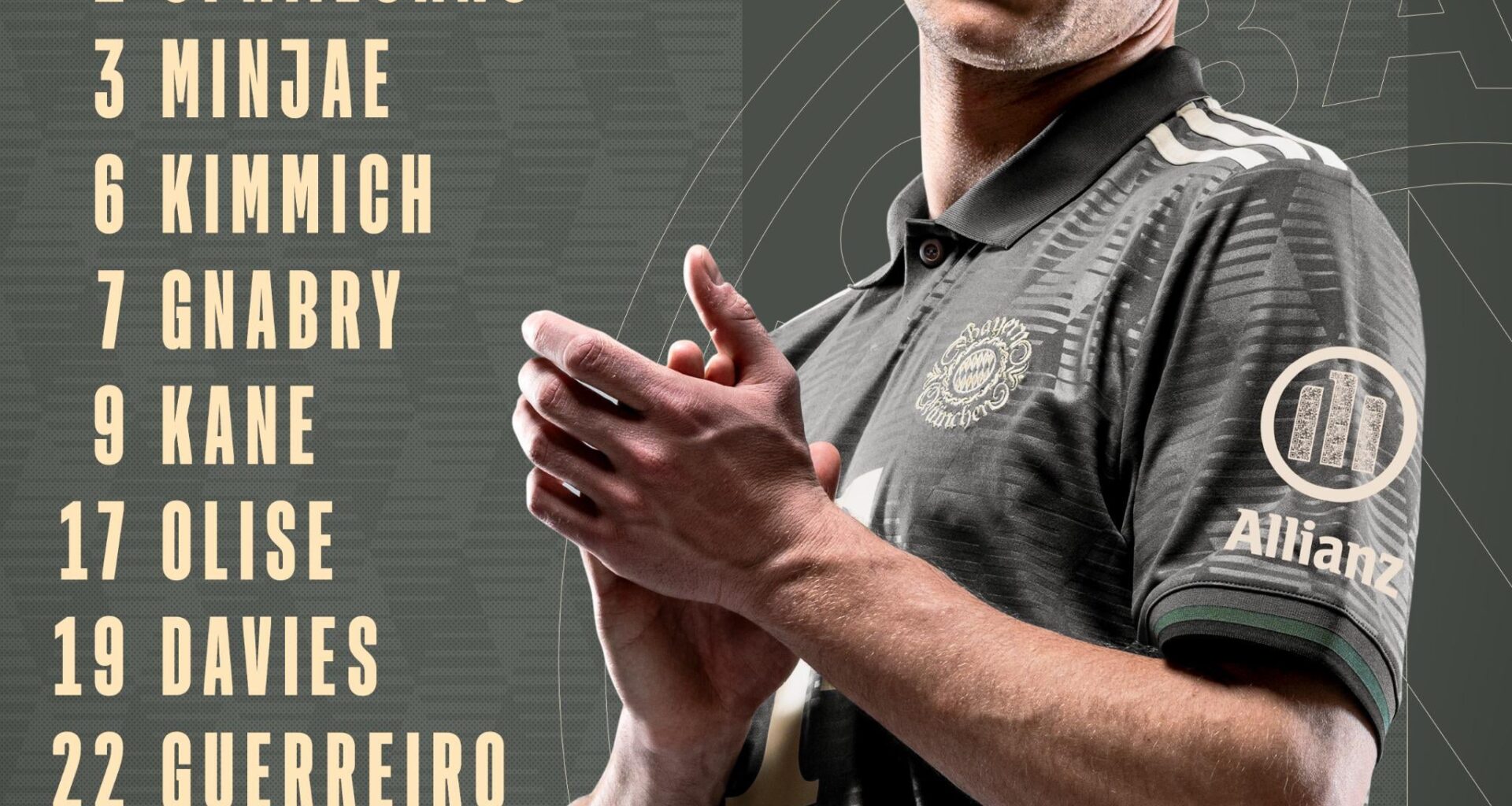 Our lineup against Leverkusen
