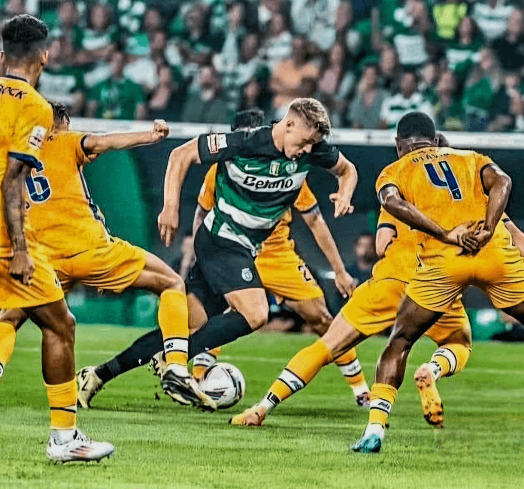 Viktor Gyökeres atinge a marca dos 50 golos pelo Sporting CP e já leva 10 g/a em 5 jogos esta época