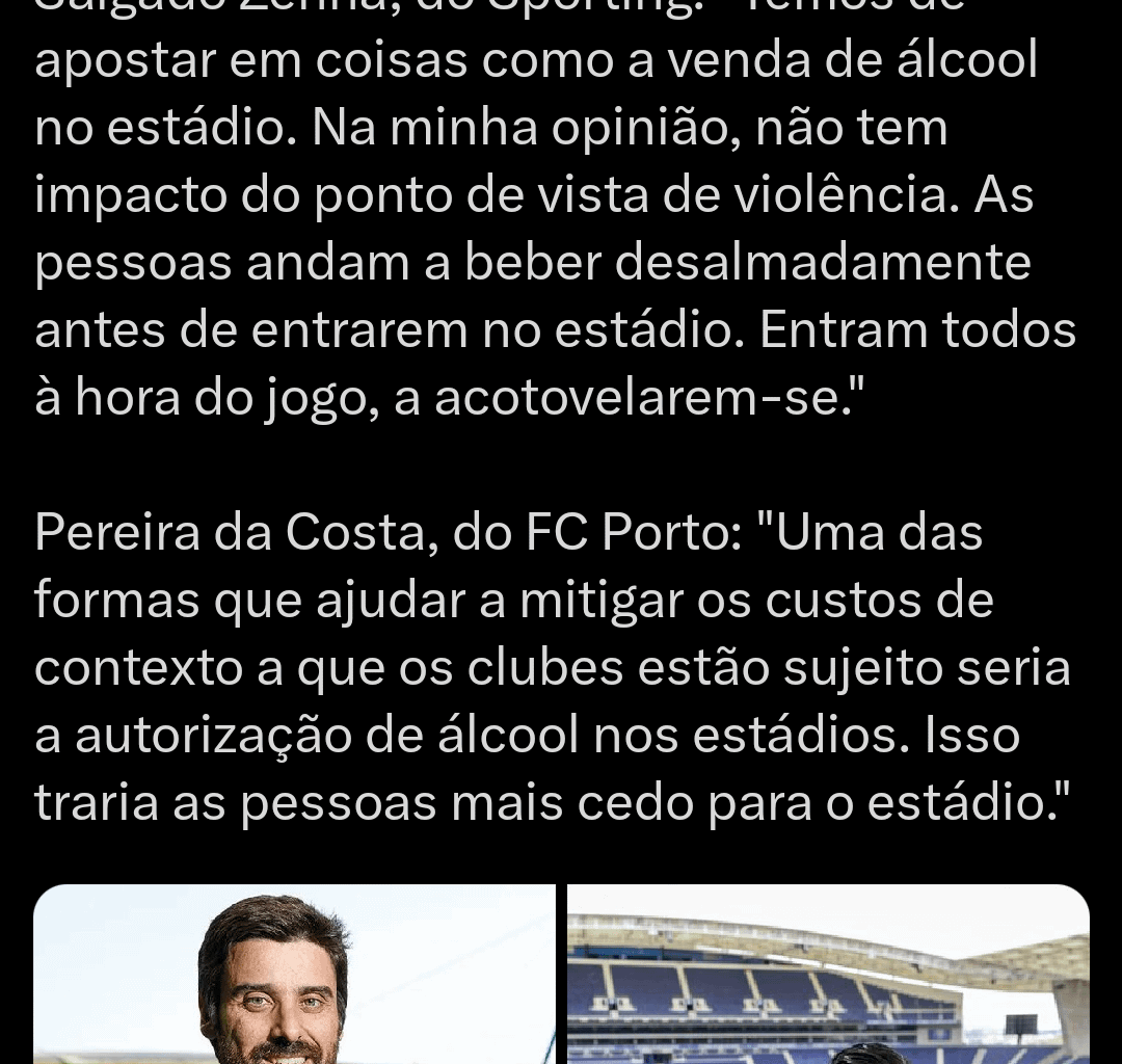 Caros rivais, temos de declarar tréguas e juntar-nos nas lutas que realmente importam