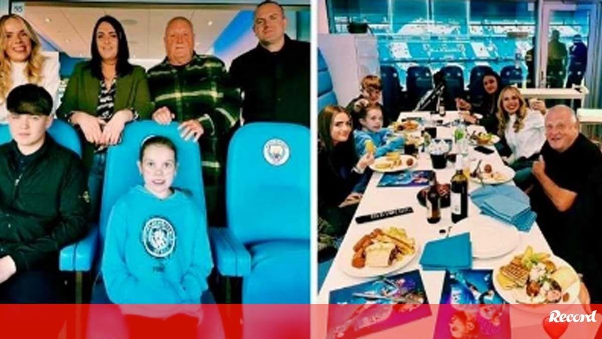 Rúben Dias cede camarote no Etihad Stadium para criança doente e família assistirem ao Man. City-Inter