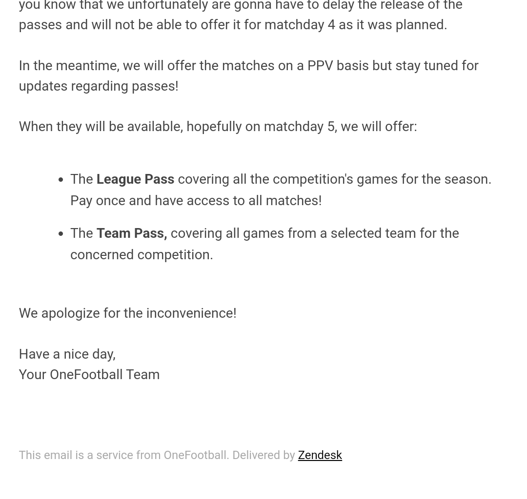 For UK viewers wondering where the onefootball season/team passes are