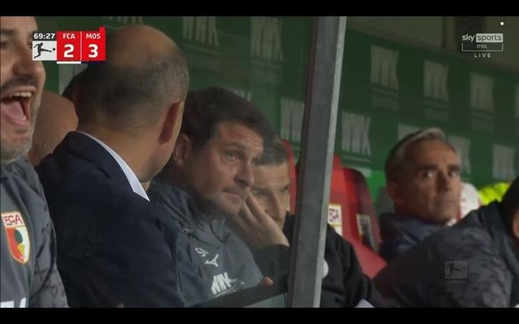 Augsburg 2-3 Mainz - Samuel Essende (Augsburg) Straight Red Card 70'