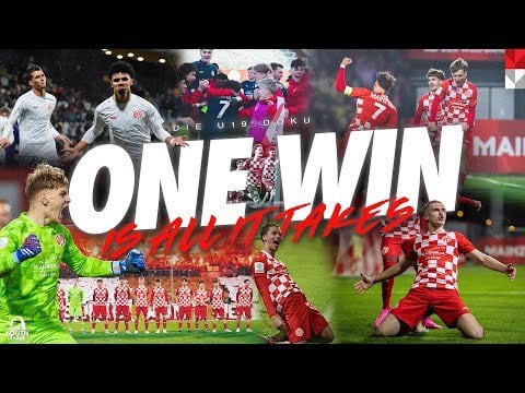 Mainz05: One win is all it takes - U19 Youth League Doku (ca 2h)