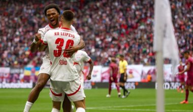 Sesko und Openda überragen: Leipzigs Torjäger-Duo zu stark für Augsburg