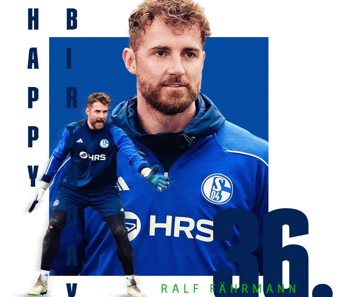 Alles Gute zum Geburtstag, Ralf Fährmann! Lass dir den Kuchen schmecken