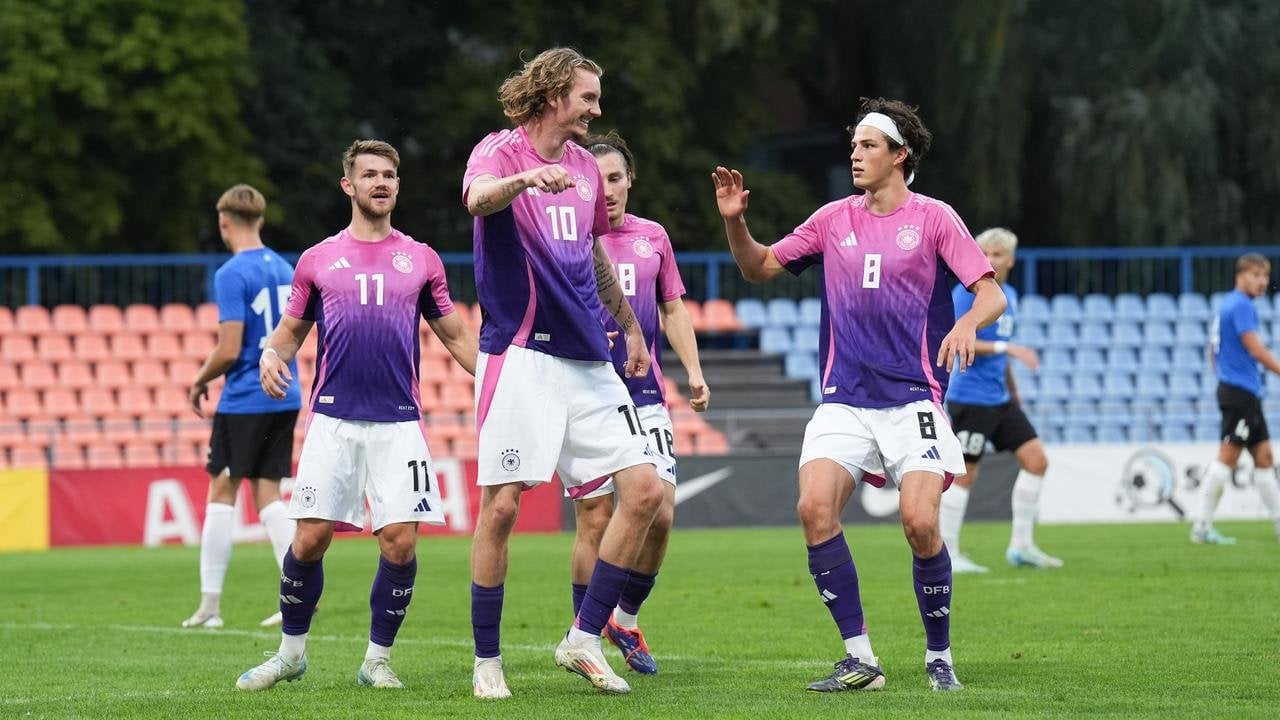 EM-Qualifikation: Deutsche U21 macht's in Estland zweistellig - aber muss nochmal siegen
