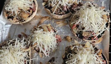 Stuffed mushrooms