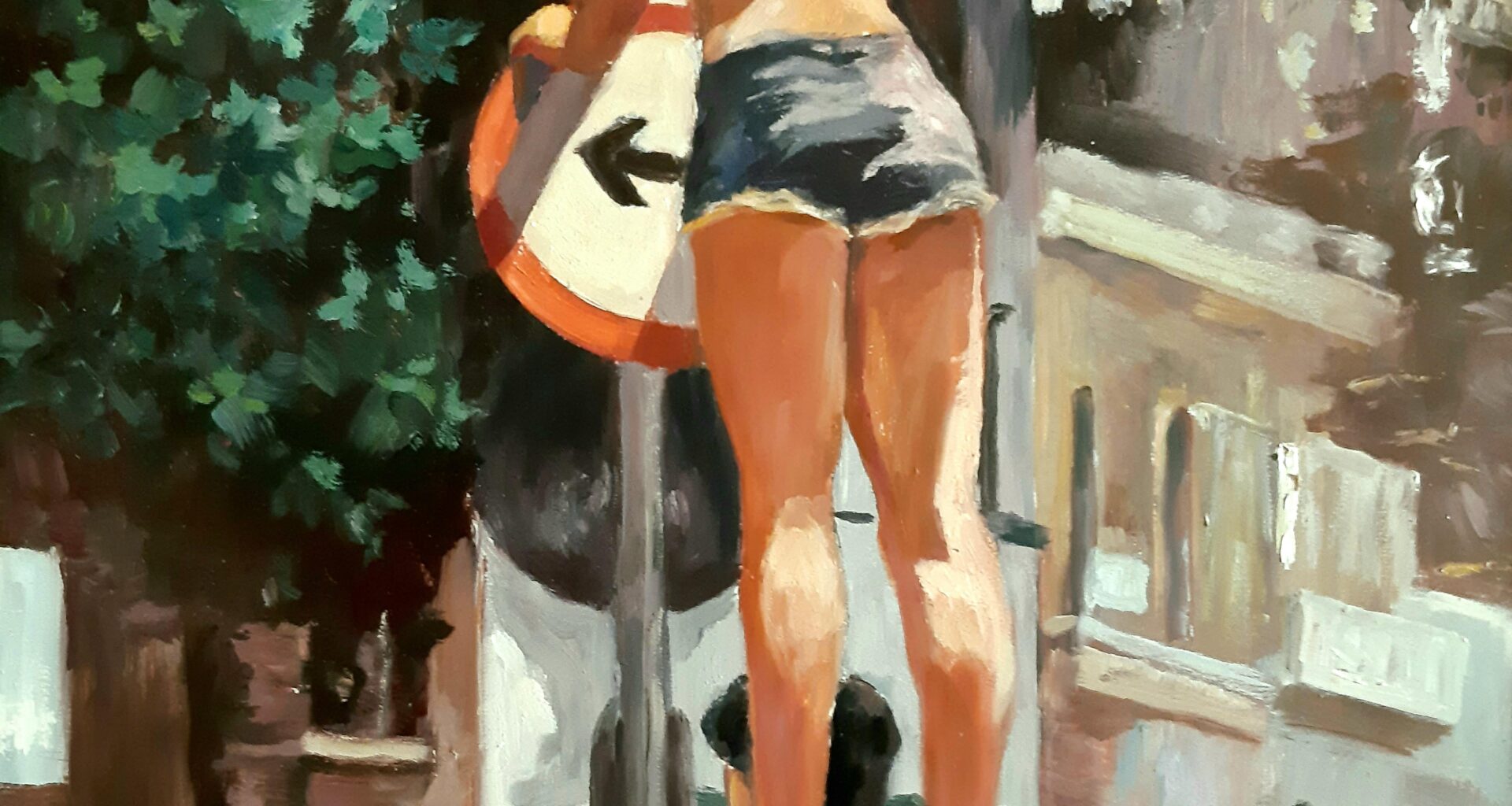 Continuation of the party. My oil painting on hardboard