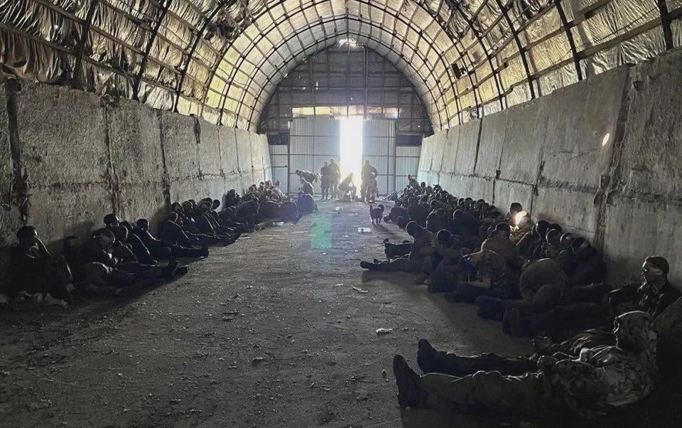 Ukraine captured hundreds of Russian soldiers during its invasion of Kursk