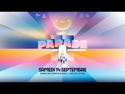 Did other cities do their own parades of championships after their Olympics and Paralympics like Paris in 2024?
