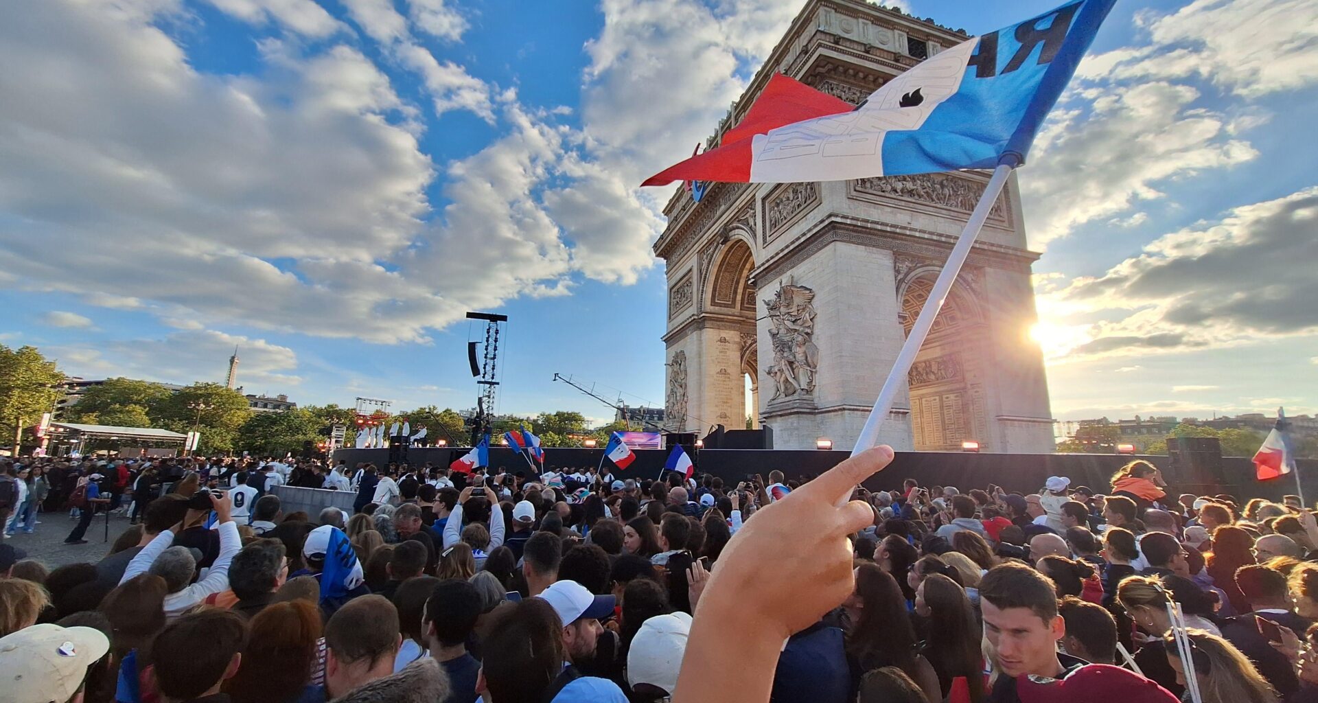 Nice day to celebrate our champions 🇫🇷
