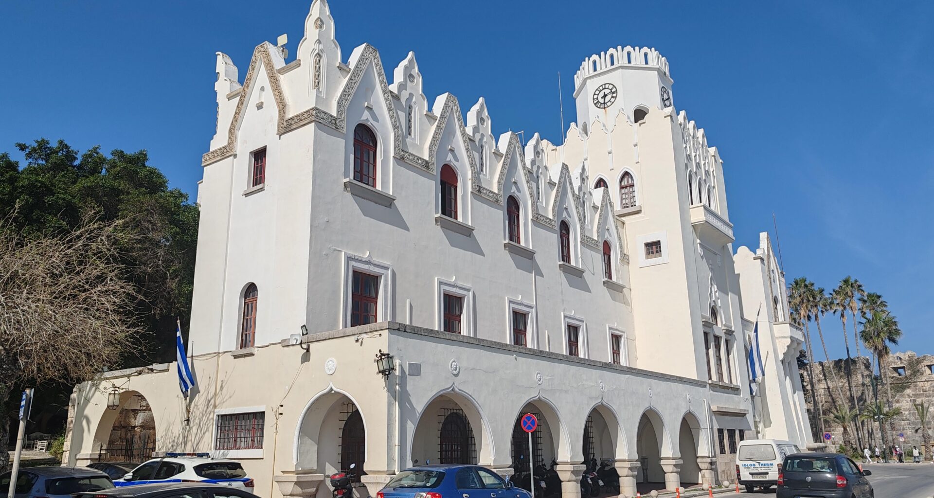 Kos, Greece, Police Headquarters .