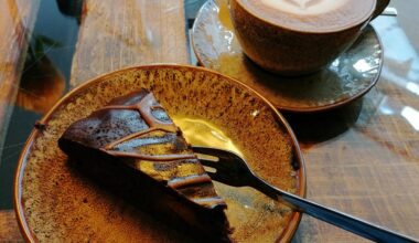 Chocolate Cake and a Flat White