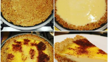 custard tart homemade