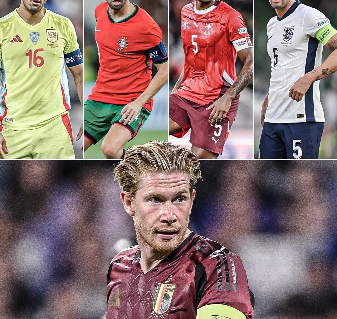 Five City players captained their nation over the international break.