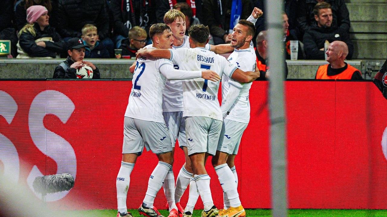 Remis in Dänemark: Moerstedts Kunstschuss rettet Hoffenheim einen Punkt in Midtjylland