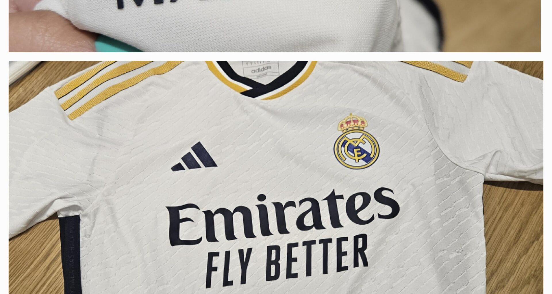 23/24 jersey from the outlet cause I am poor
