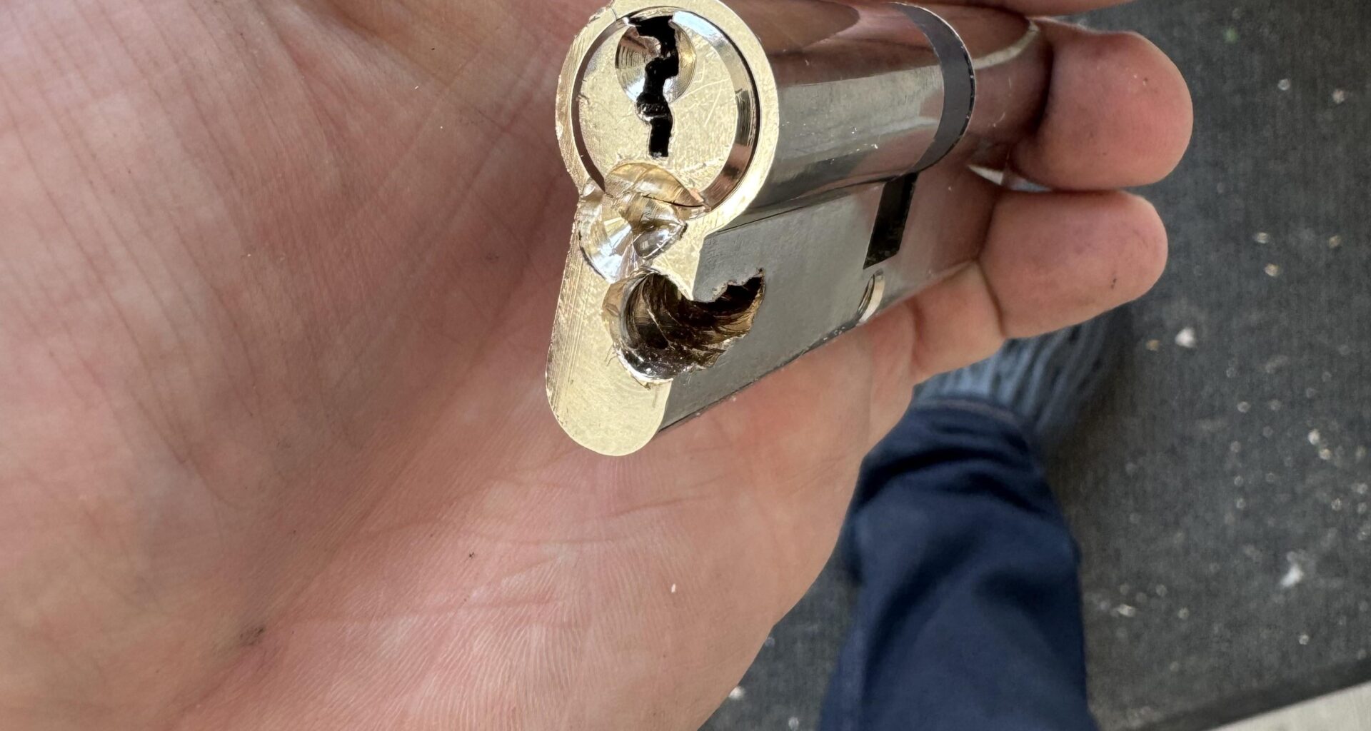 UPDATE .. on the lock picking my wife says I couldn’t do