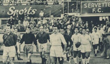 OTD in 1955 Real Madrid played their first match in the inaugural season of the  European Cup against Servette from Switzerland winning the match 2-0. The rest is history!