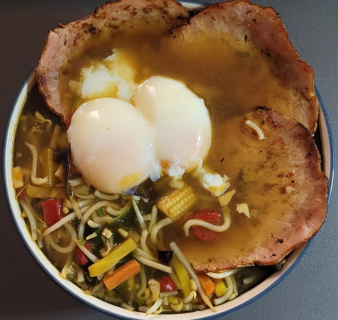 Ramen en soupe improvisé