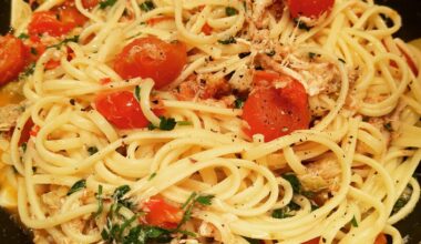 crab & white wine linguine