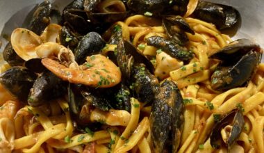 Seafood scialatielli