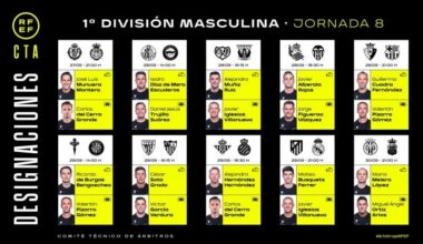 Official: Mateo Busquets Ferrer appointed as on-field referee and Javier Iglesias Villanueva as VAR referee for our upcoming match against Atletico Madrid