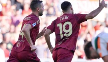 Serie A FB page about Roma's win
