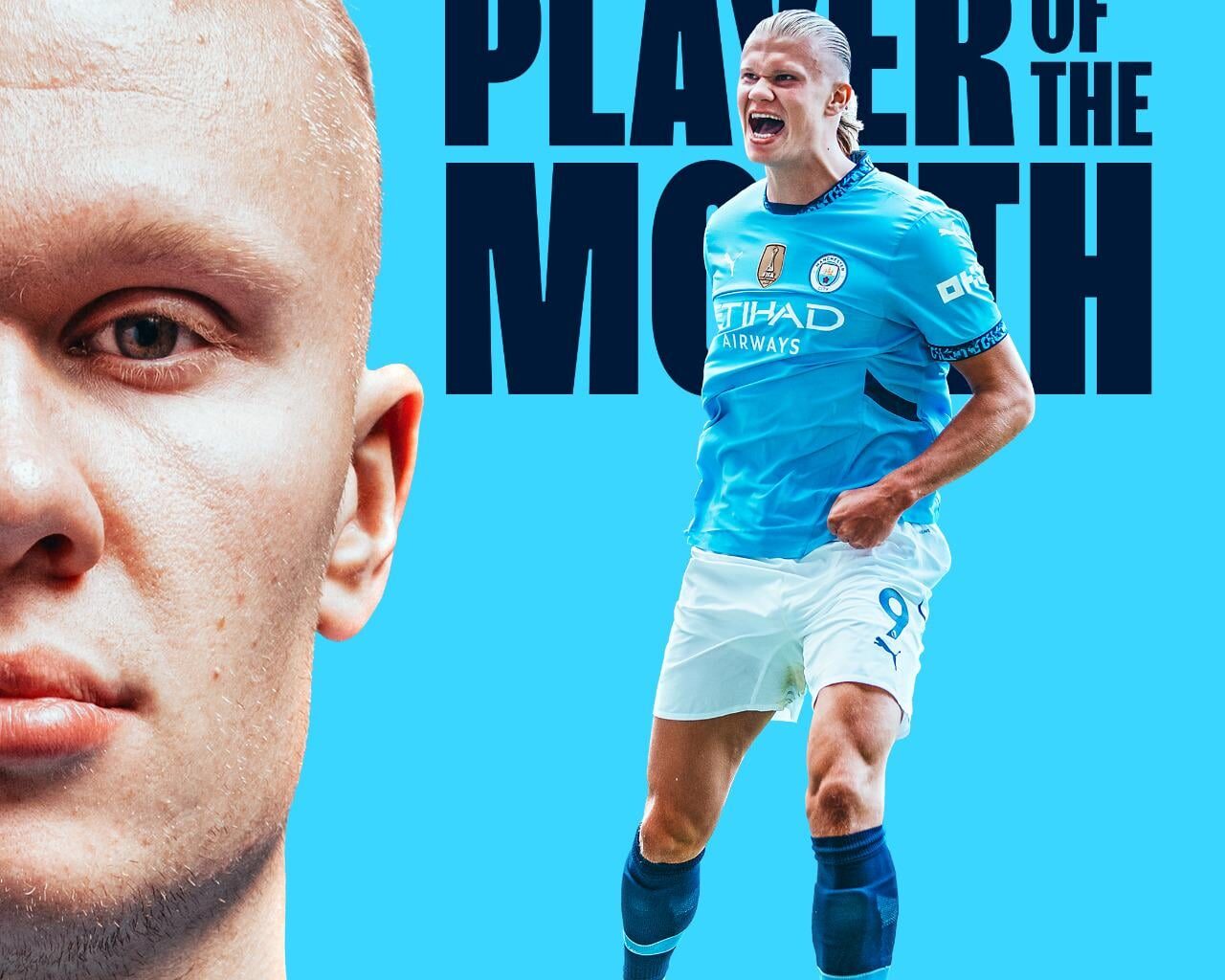 Erling Haaland is the Player Of the Month for August!