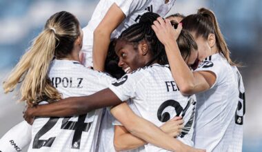 FT: Real Madrid 3 - 1 Sporting Portugal | Toletti 7', 51'; Alba 93'; Capeta 5' [Agg 5-2] | We will play the Women's Champions League Group Stage for the 4th consecutive year