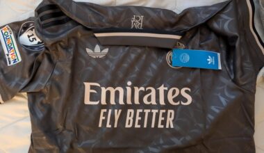 Arrived right before tomorrow's game. Hala Madrid