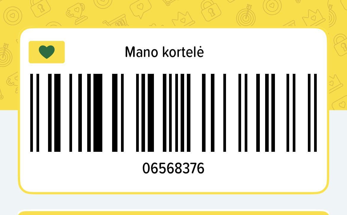 Naudokitės kam reikia kaip IKI lojalumo kortele kai, pakimba programėlė