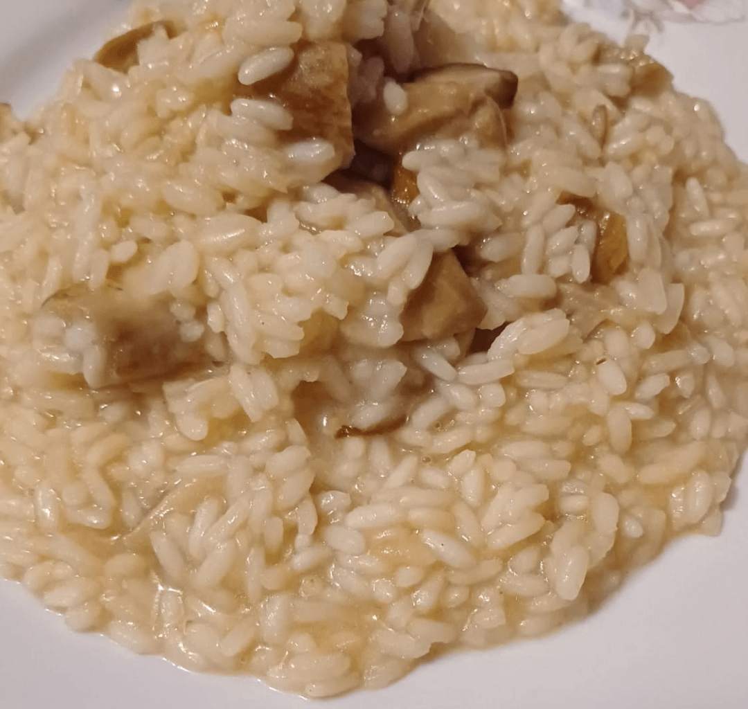 Risotto with mushrooms