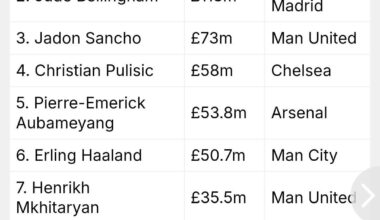 Dortmund's income from sales since 2015 (Haaland and Gundo bargains!)