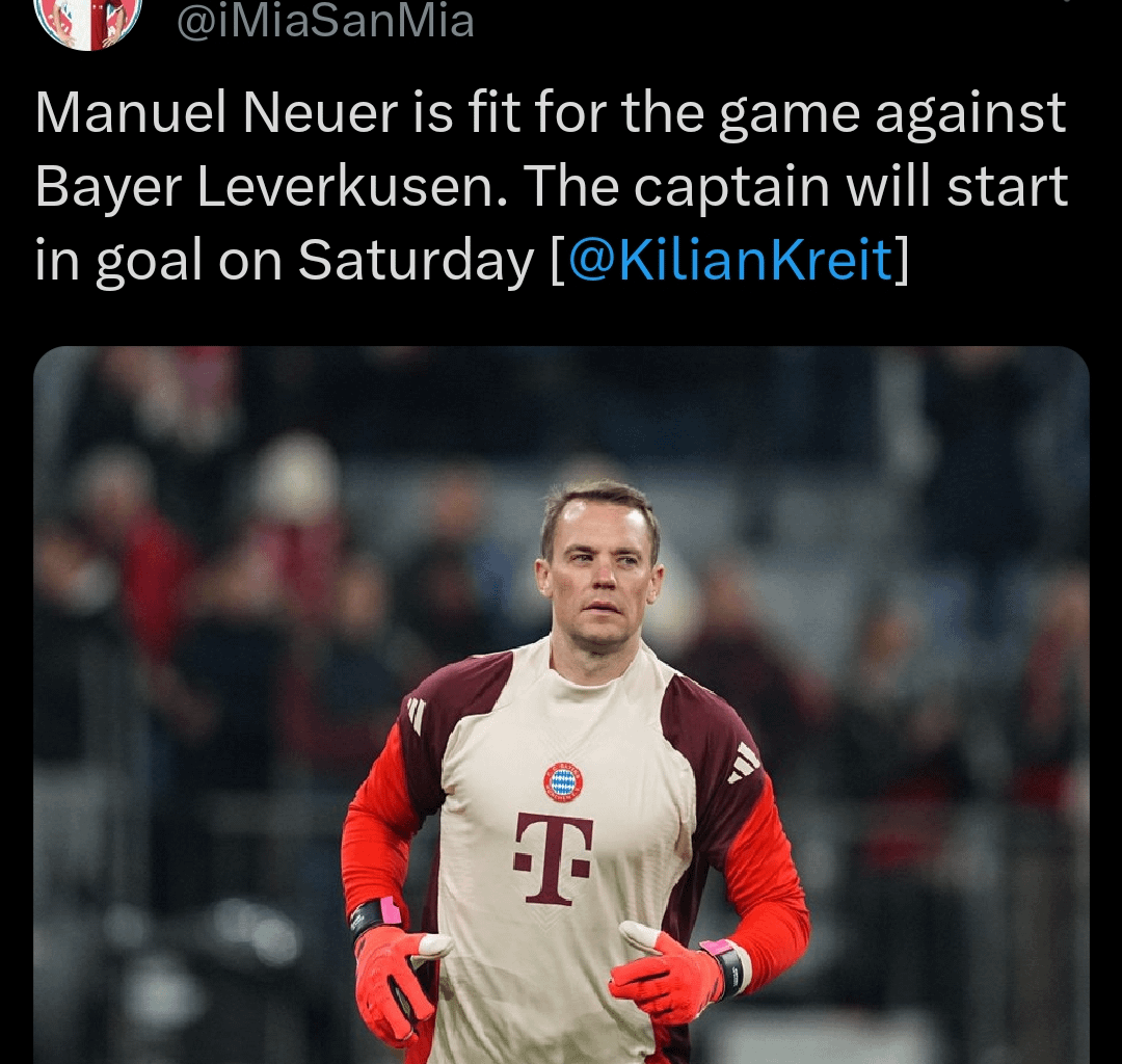 Good news.