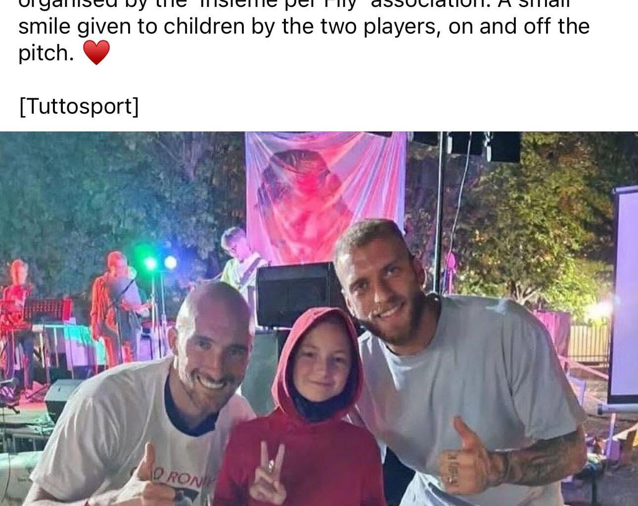Good guy Di Gregorio!