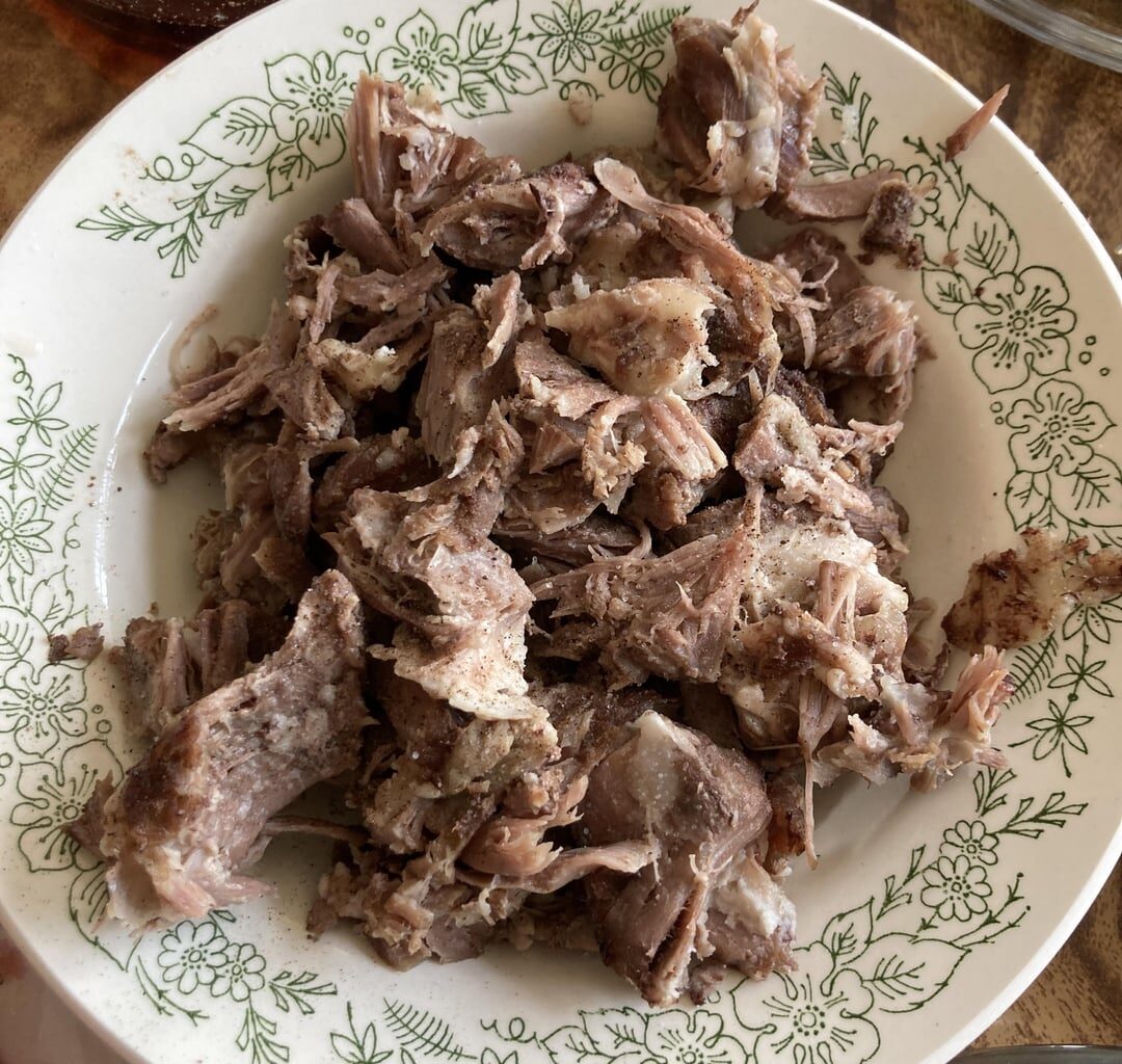 Kuyu Kebabı (Well Kebab) Originally from Kastamonu Province, Türkiye. Lambs are hanging inside of the well for 8-10 hours while cooking on kindling pine wood.