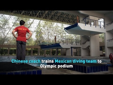 Chinese coach train Mexican diving team to Olympic podium